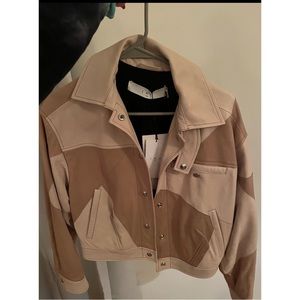 IRO PARIS tan/beige real leather never worn